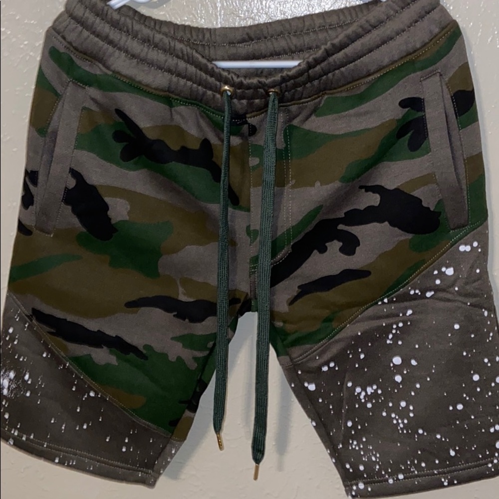 Camouflage shorts